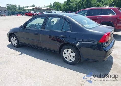 2005 Honda Civic Vp from USA, damaged, VIN 1HGES16385L003369